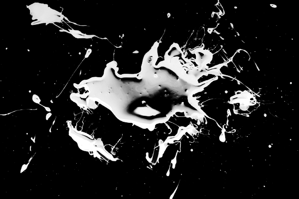 Glossy Blood Splatter Photoshop Brushes