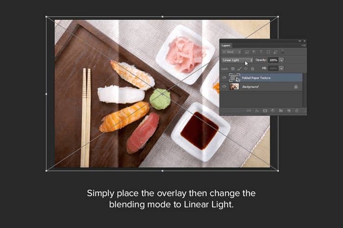 Free Download: 5 Folded Paper Overlay Textures