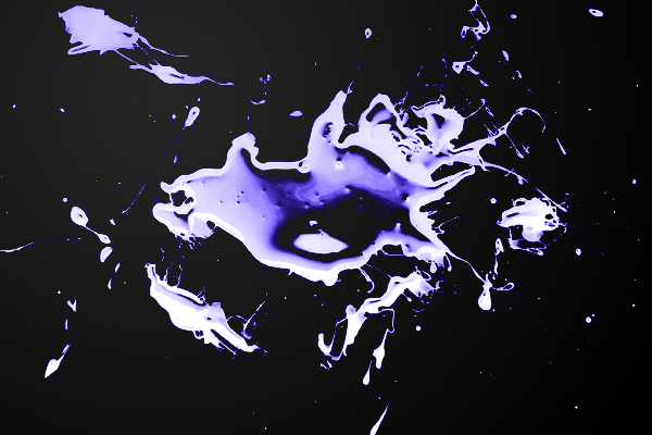 Glossy Blood Splatter Photoshop Brushes