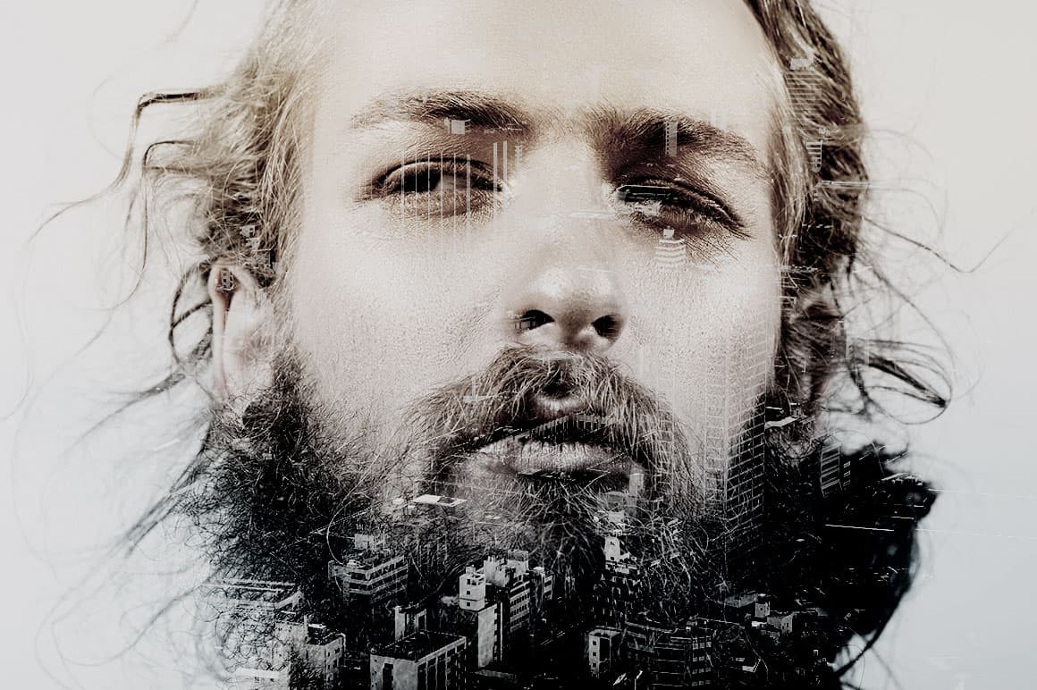 Double Exposure Kit for Photoshop