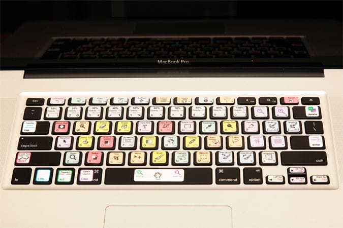 Photoshop Shortcut Stickers Review