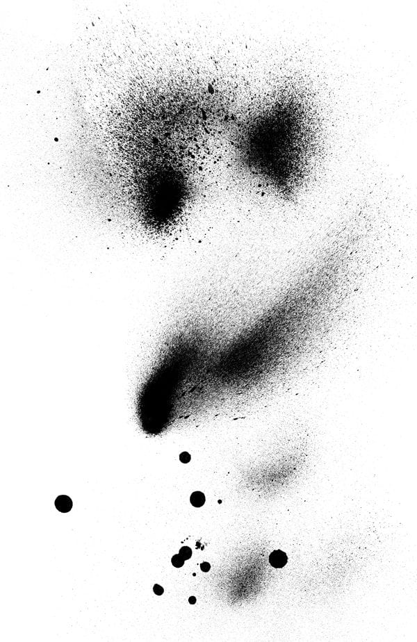 Ink Splatters Photoshop Brushes