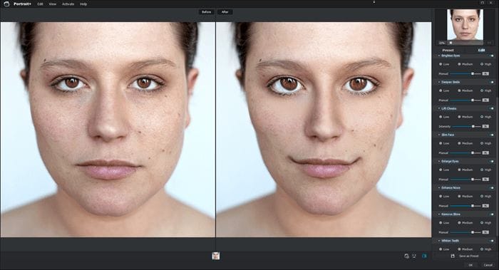 Portrait Enhancements on High