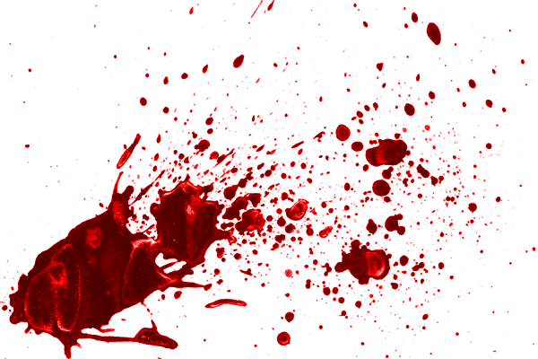 Blood splatter Blood splatter