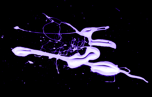 Paint in UV Light Paint in UV Light