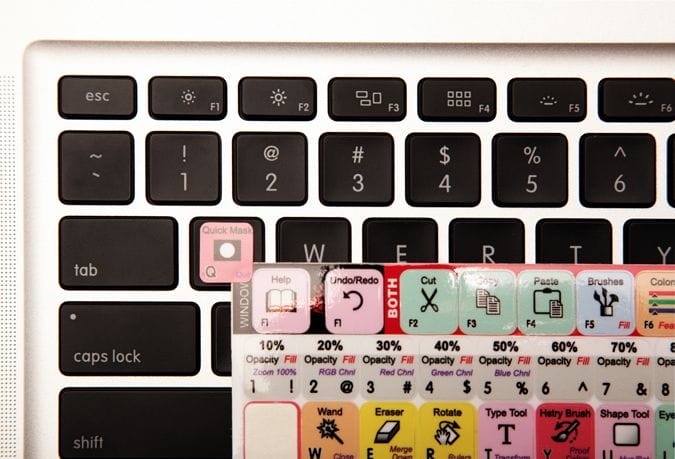 Photoshop Shortcut Stickers Review